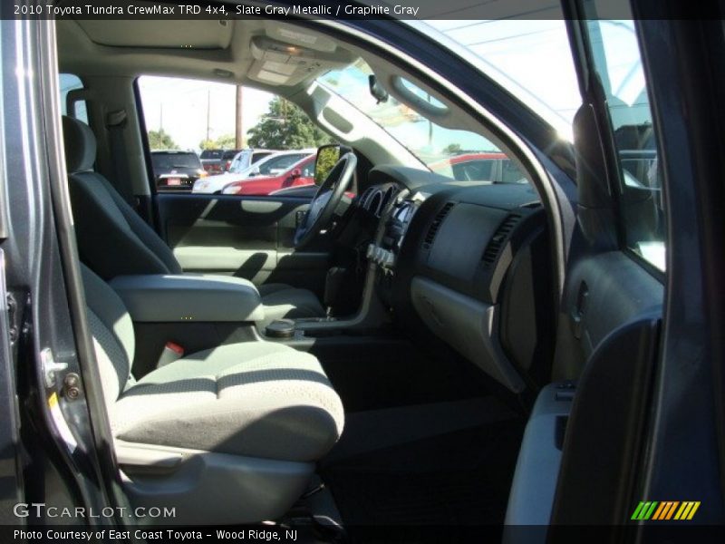 Slate Gray Metallic / Graphite Gray 2010 Toyota Tundra CrewMax TRD 4x4