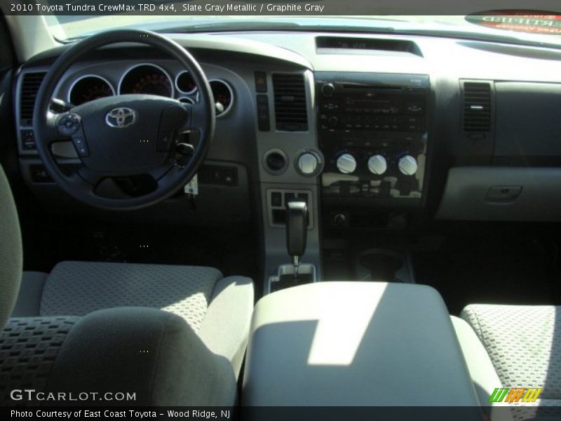 Slate Gray Metallic / Graphite Gray 2010 Toyota Tundra CrewMax TRD 4x4