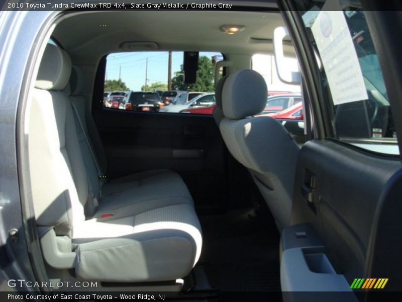 Slate Gray Metallic / Graphite Gray 2010 Toyota Tundra CrewMax TRD 4x4