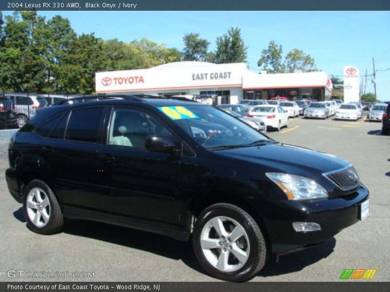 Black Onyx / Ivory 2004 Lexus RX 330 AWD
