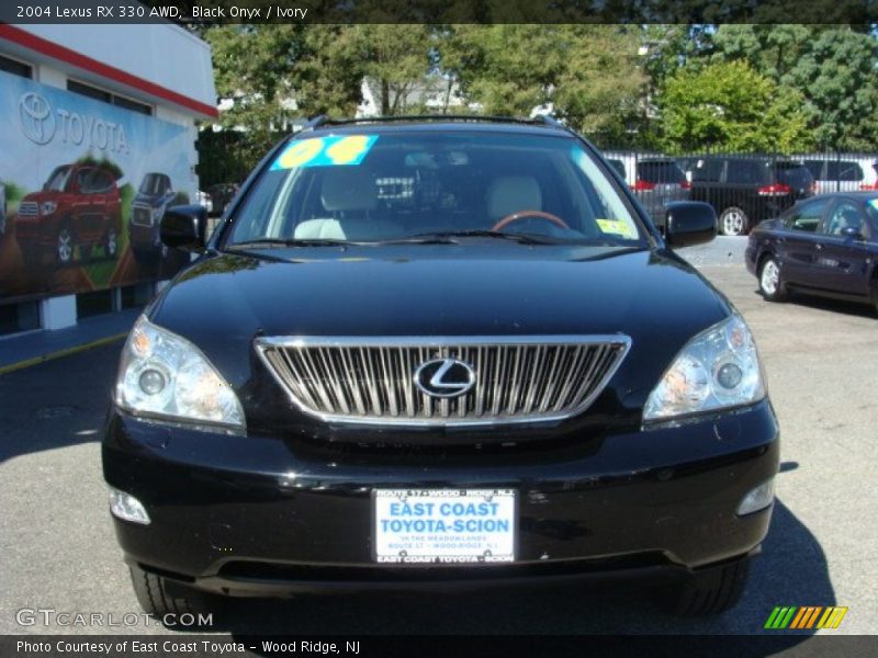 Black Onyx / Ivory 2004 Lexus RX 330 AWD