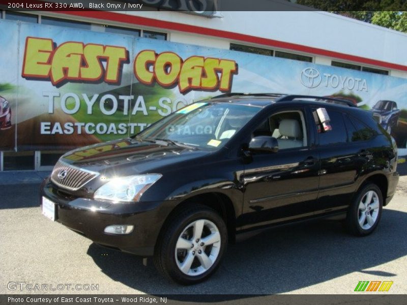 Black Onyx / Ivory 2004 Lexus RX 330 AWD