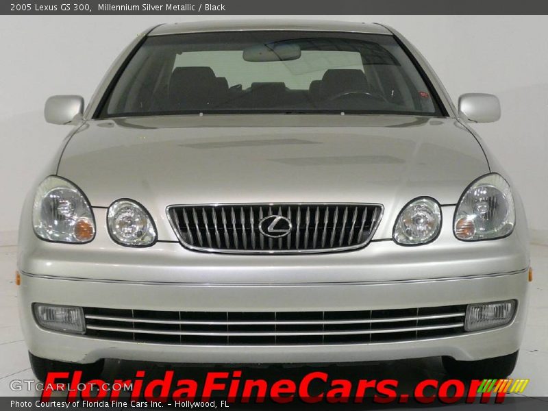 Millennium Silver Metallic / Black 2005 Lexus GS 300