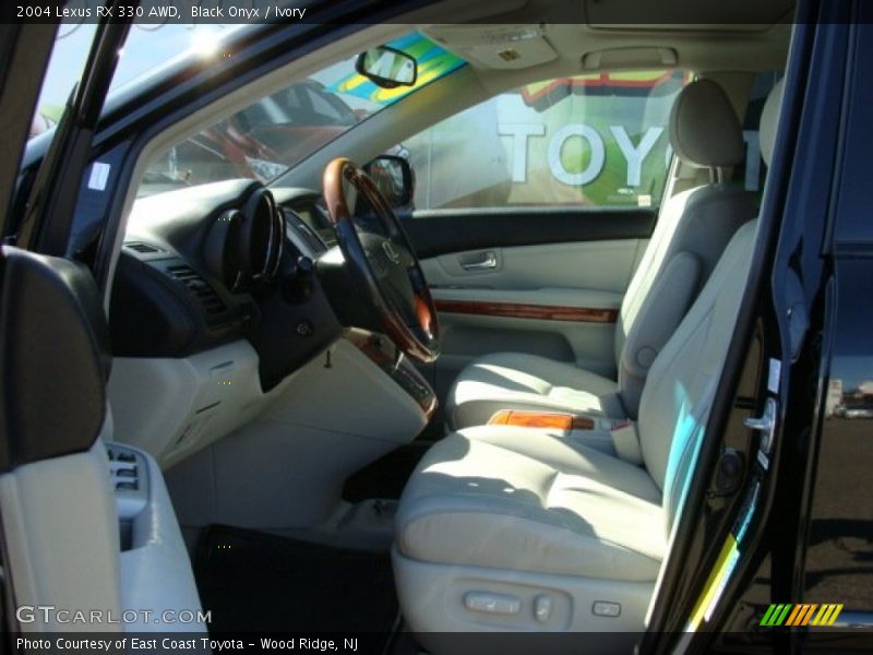 Black Onyx / Ivory 2004 Lexus RX 330 AWD