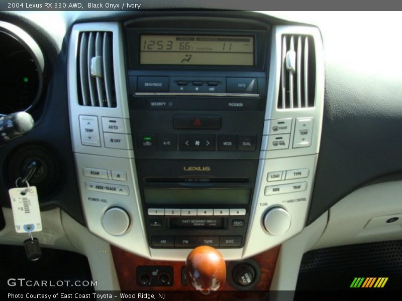 Black Onyx / Ivory 2004 Lexus RX 330 AWD