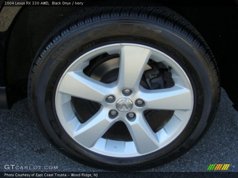 Black Onyx / Ivory 2004 Lexus RX 330 AWD
