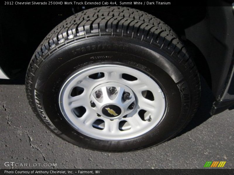  2012 Silverado 2500HD Work Truck Extended Cab 4x4 Wheel