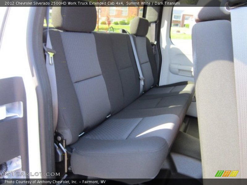  2012 Silverado 2500HD Work Truck Extended Cab 4x4 Dark Titanium Interior