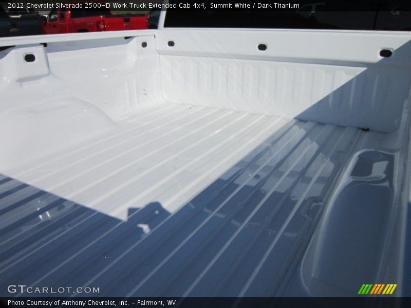 Summit White / Dark Titanium 2012 Chevrolet Silverado 2500HD Work Truck Extended Cab 4x4