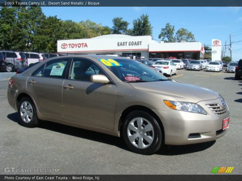 Desert Sand Metallic / Bisque 2009 Toyota Camry LE