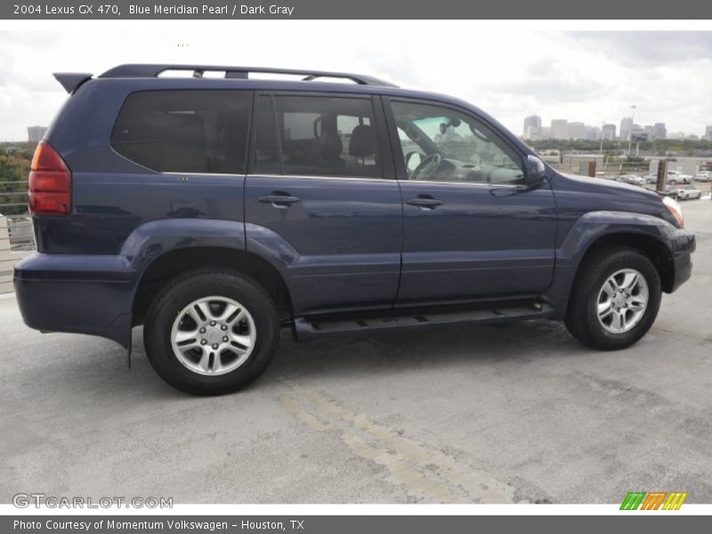 Blue Meridian Pearl / Dark Gray 2004 Lexus GX 470