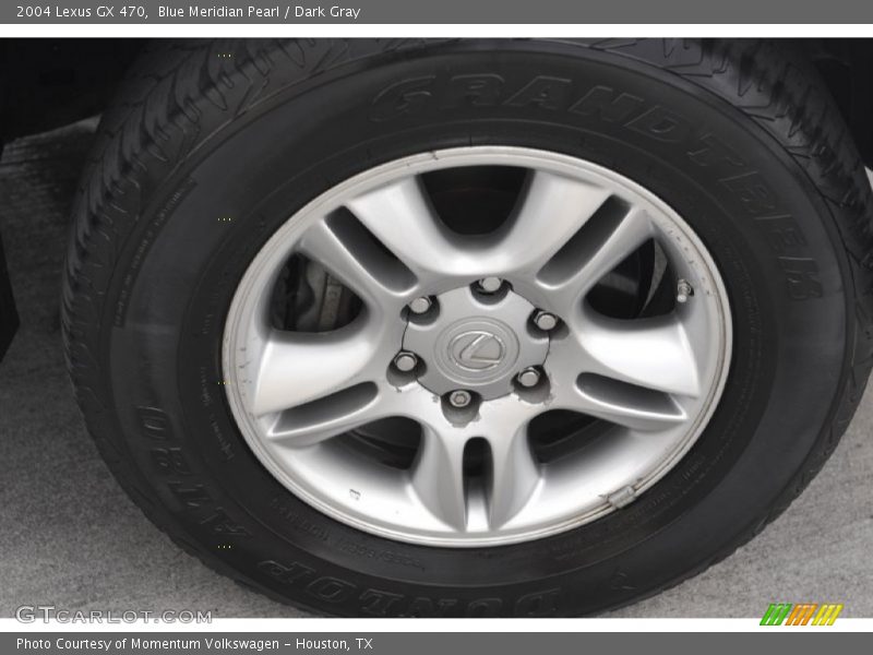 Blue Meridian Pearl / Dark Gray 2004 Lexus GX 470