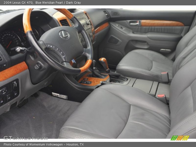 Blue Meridian Pearl / Dark Gray 2004 Lexus GX 470