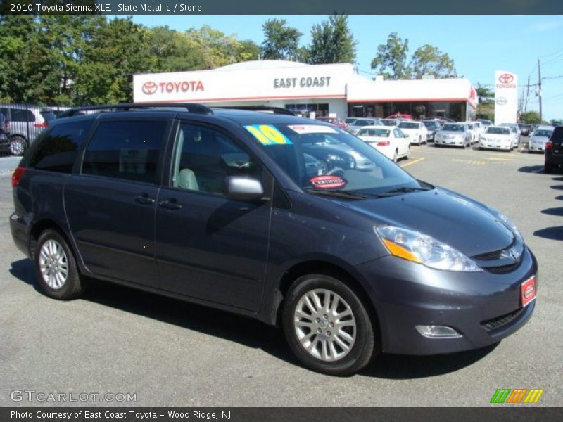 Slate Metallic / Stone 2010 Toyota Sienna XLE