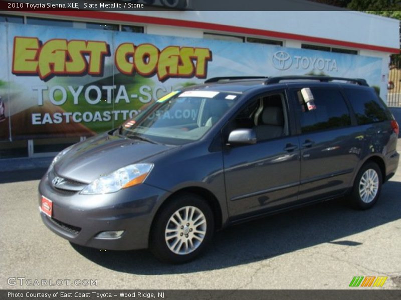 Slate Metallic / Stone 2010 Toyota Sienna XLE