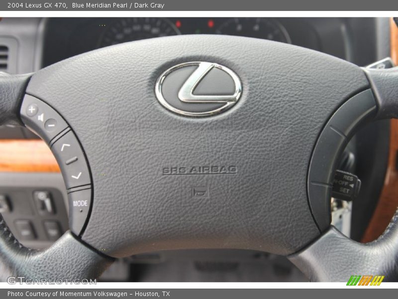 Blue Meridian Pearl / Dark Gray 2004 Lexus GX 470