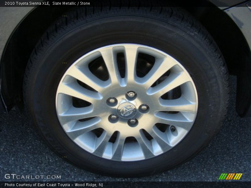 Slate Metallic / Stone 2010 Toyota Sienna XLE