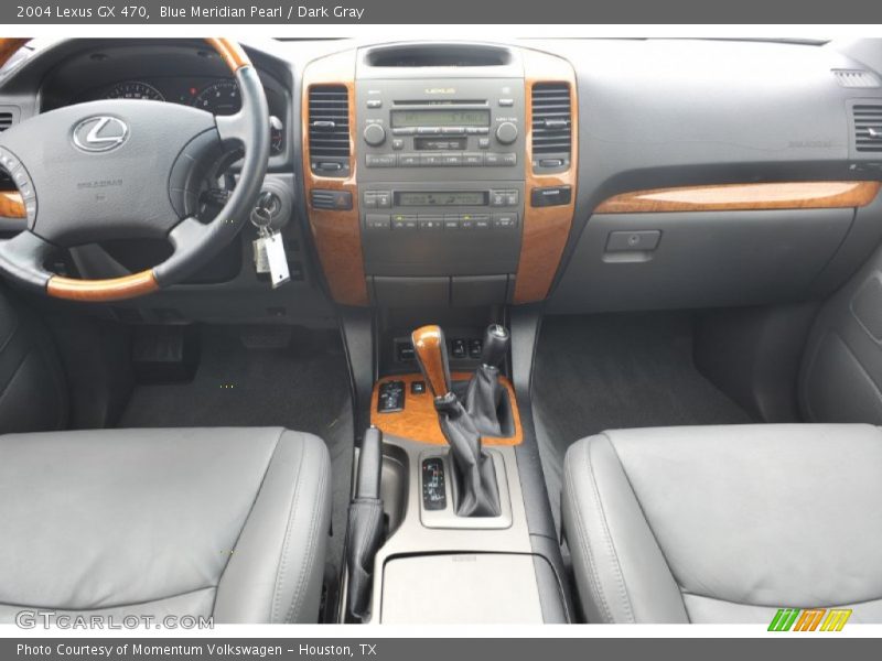 Blue Meridian Pearl / Dark Gray 2004 Lexus GX 470