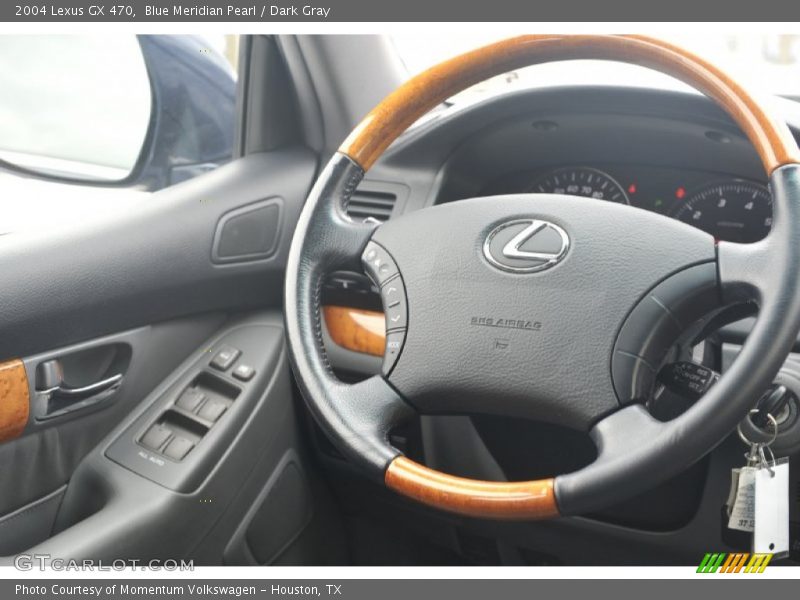 Blue Meridian Pearl / Dark Gray 2004 Lexus GX 470