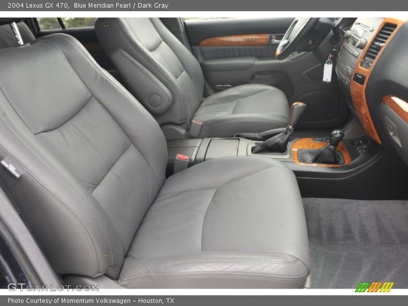 Blue Meridian Pearl / Dark Gray 2004 Lexus GX 470