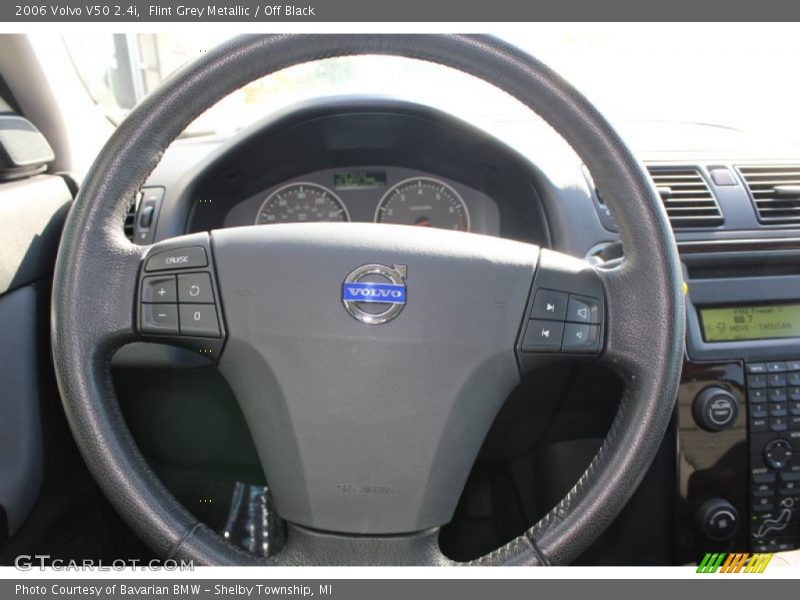 Flint Grey Metallic / Off Black 2006 Volvo V50 2.4i