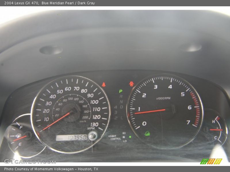 Blue Meridian Pearl / Dark Gray 2004 Lexus GX 470