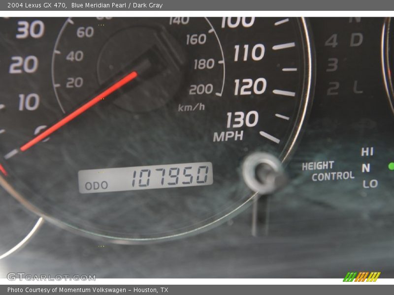 Blue Meridian Pearl / Dark Gray 2004 Lexus GX 470