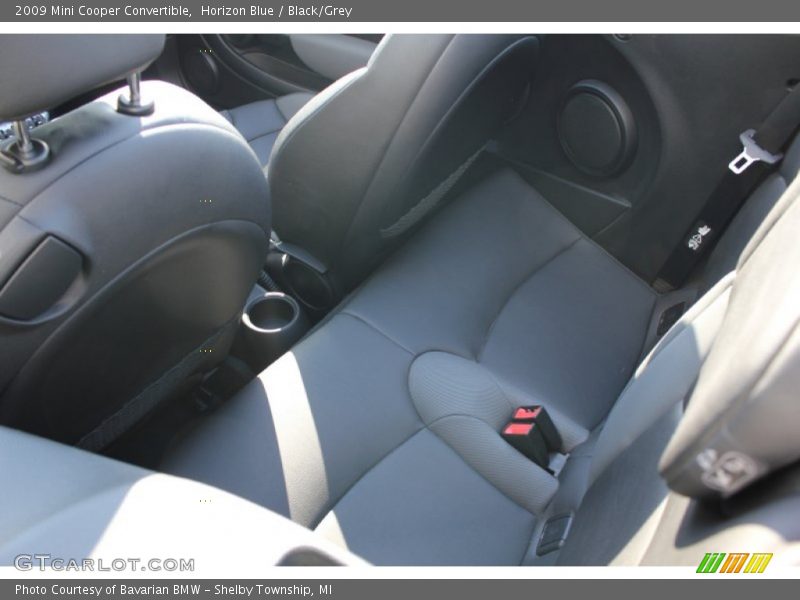 Horizon Blue / Black/Grey 2009 Mini Cooper Convertible