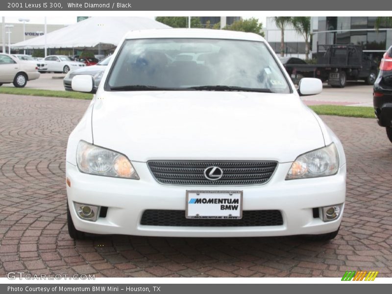 White Diamond / Black 2001 Lexus IS 300