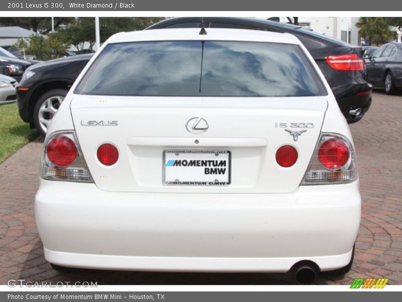 White Diamond / Black 2001 Lexus IS 300