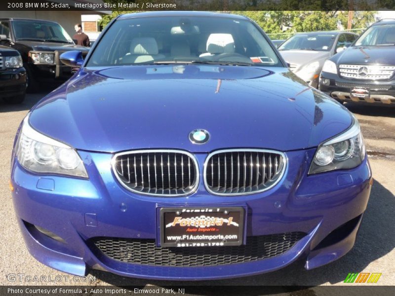 Interlagos Blue Metallic / Silverstone 2008 BMW M5 Sedan