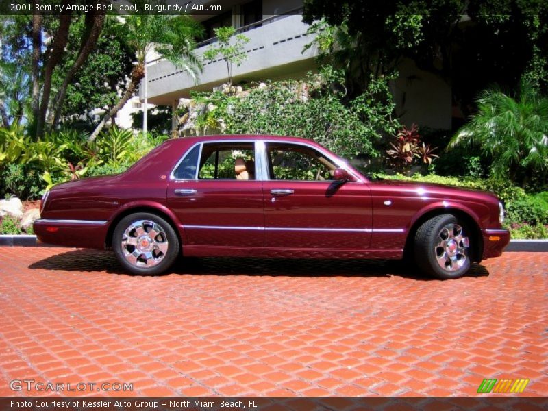  2001 Arnage Red Label Burgundy