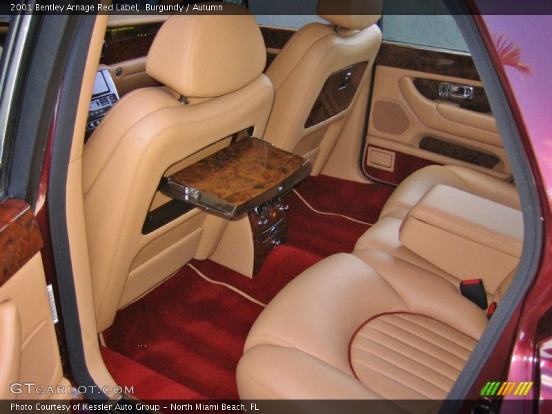  2001 Arnage Red Label Autumn Interior