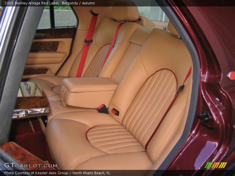  2001 Arnage Red Label Autumn Interior