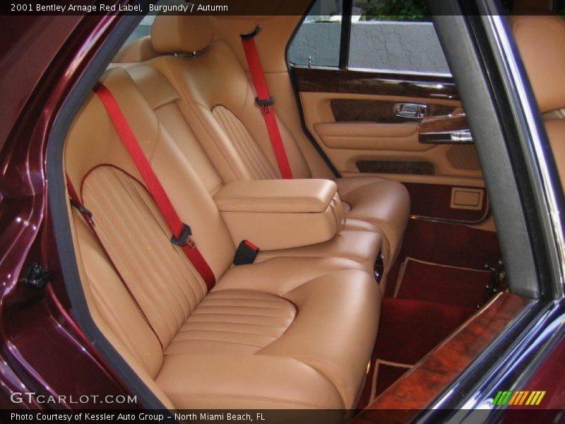  2001 Arnage Red Label Autumn Interior
