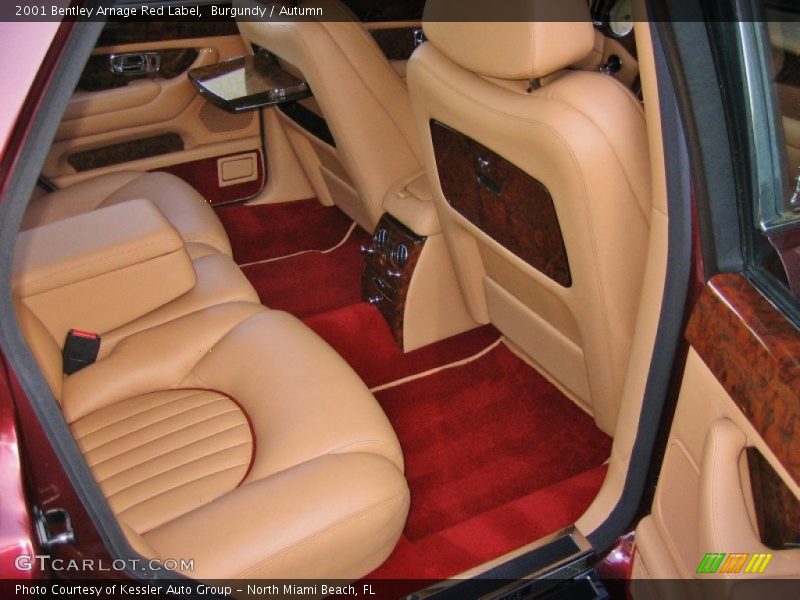  2001 Arnage Red Label Autumn Interior