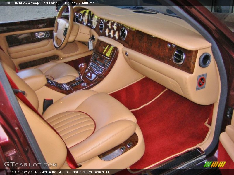  2001 Arnage Red Label Autumn Interior