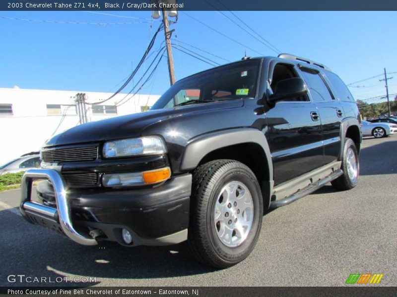 Black / Gray/Dark Charcoal 2003 Chevrolet Tahoe Z71 4x4