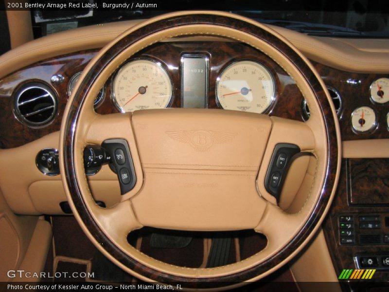  2001 Arnage Red Label Steering Wheel