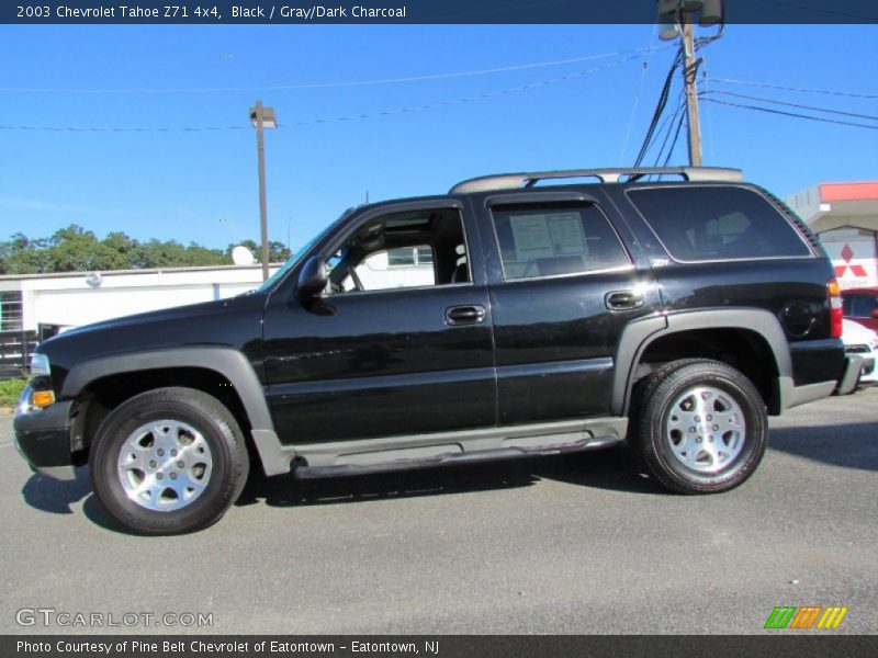 Black / Gray/Dark Charcoal 2003 Chevrolet Tahoe Z71 4x4