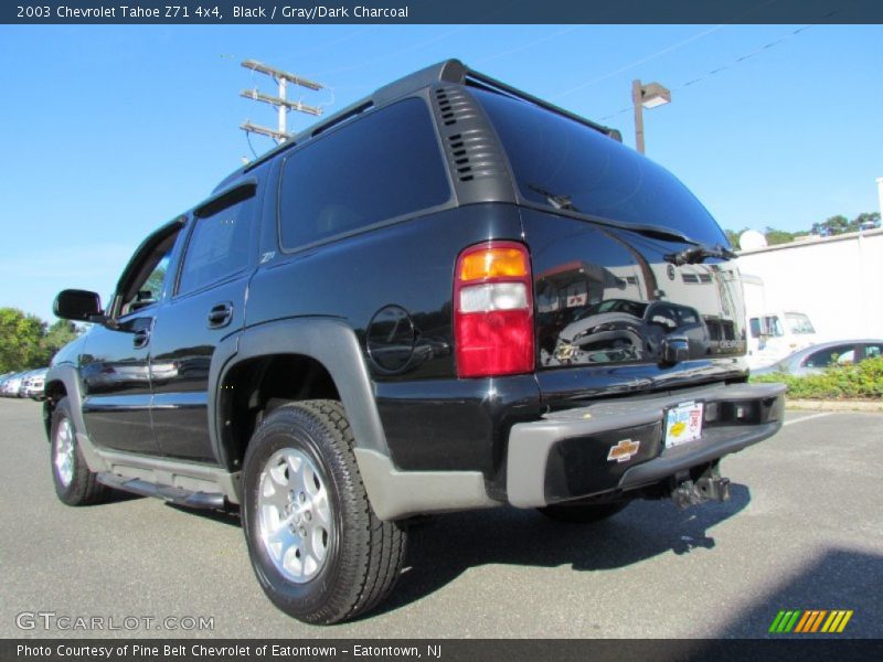 Black / Gray/Dark Charcoal 2003 Chevrolet Tahoe Z71 4x4