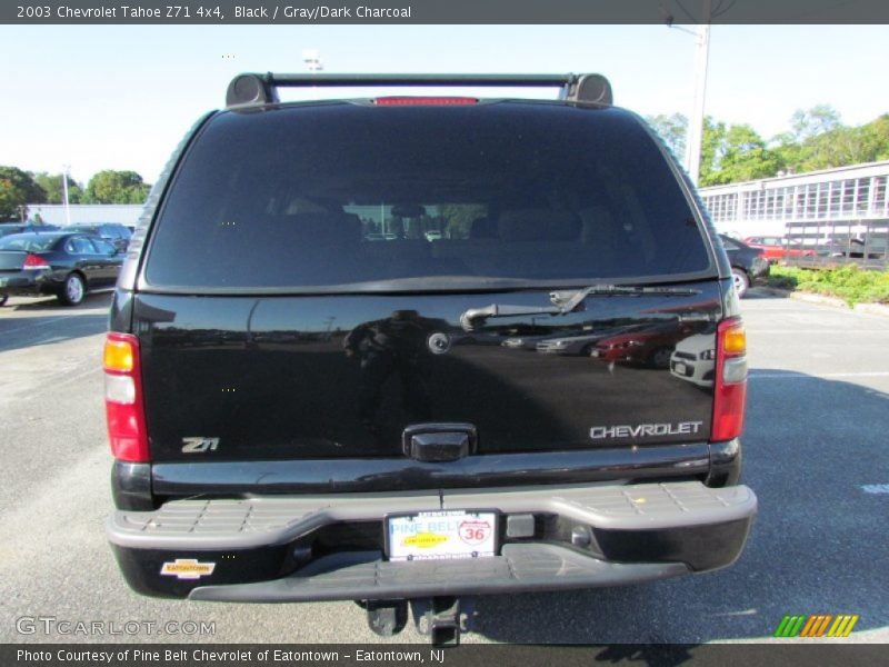 Black / Gray/Dark Charcoal 2003 Chevrolet Tahoe Z71 4x4