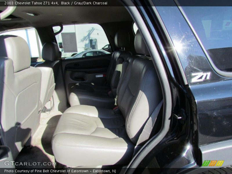 Black / Gray/Dark Charcoal 2003 Chevrolet Tahoe Z71 4x4