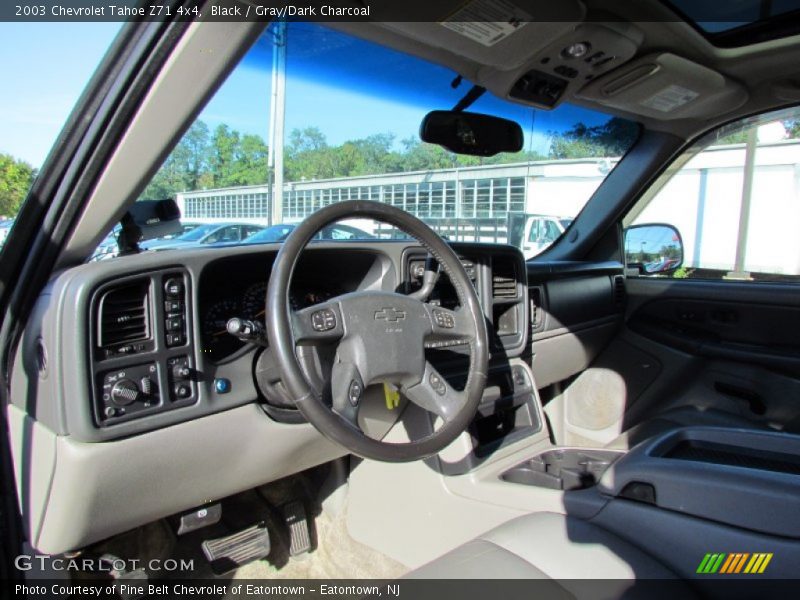 Black / Gray/Dark Charcoal 2003 Chevrolet Tahoe Z71 4x4