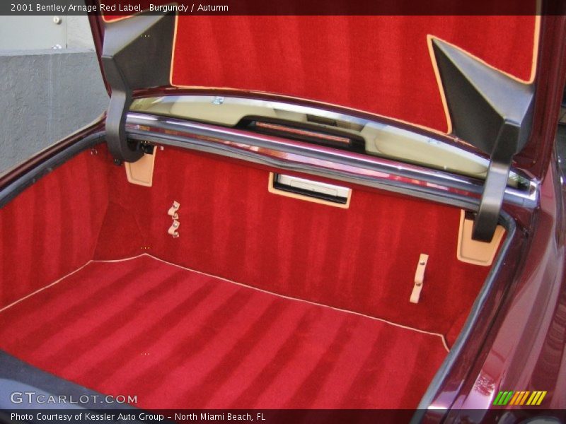  2001 Arnage Red Label Trunk