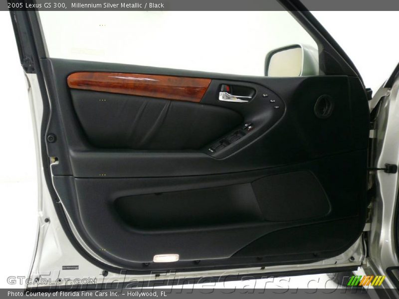 Millennium Silver Metallic / Black 2005 Lexus GS 300