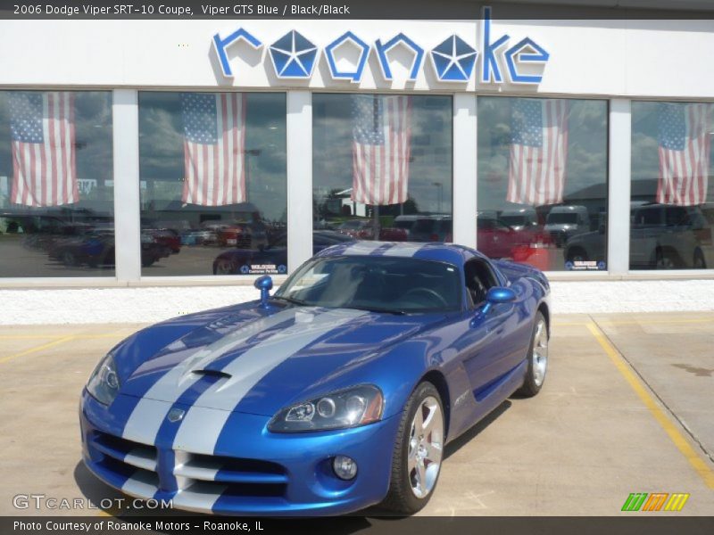 Viper GTS Blue / Black/Black 2006 Dodge Viper SRT-10 Coupe