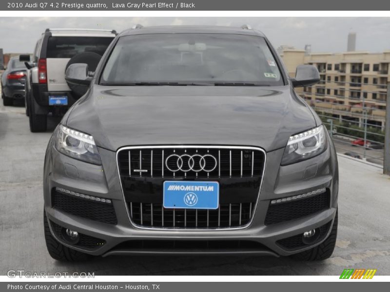 Lava Gray Pearl Effect / Black 2010 Audi Q7 4.2 Prestige quattro