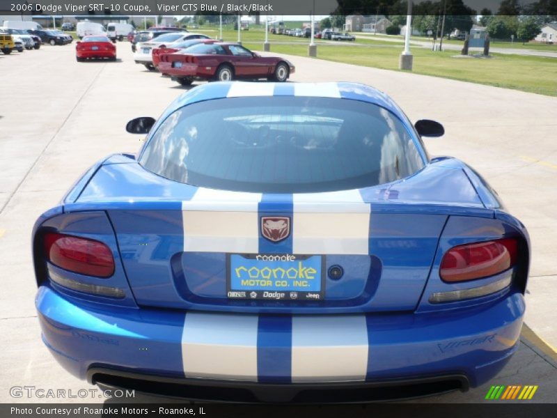 Viper GTS Blue / Black/Black 2006 Dodge Viper SRT-10 Coupe