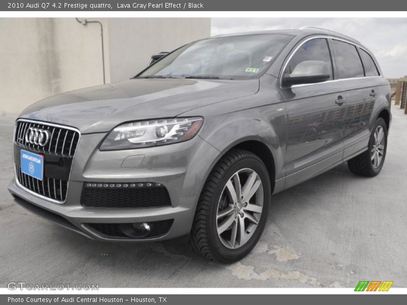 Lava Gray Pearl Effect / Black 2010 Audi Q7 4.2 Prestige quattro